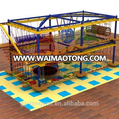 New Design Rope Course Indoor Playground Equipment